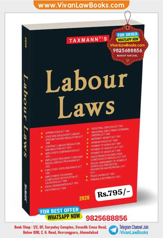 New - Labour Laws - 2026 Taxmann