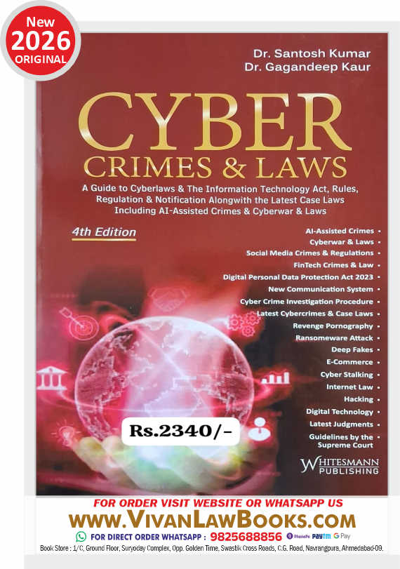 CYBER CRIMES & LAWS - New 4th Edition 2026 Release by Whitesmann